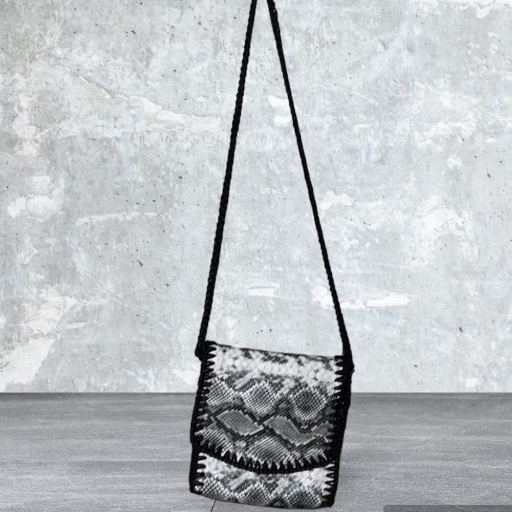 Snake Skin small crossbody/shoulder purse with wallet